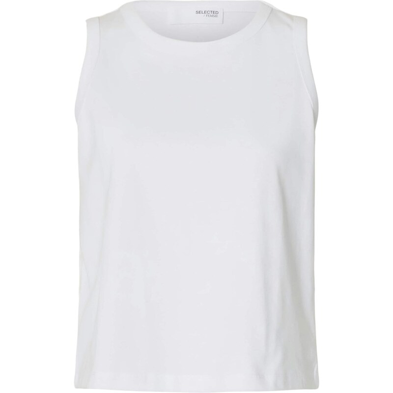 SELECTED Top SLFEssential biela 63724387