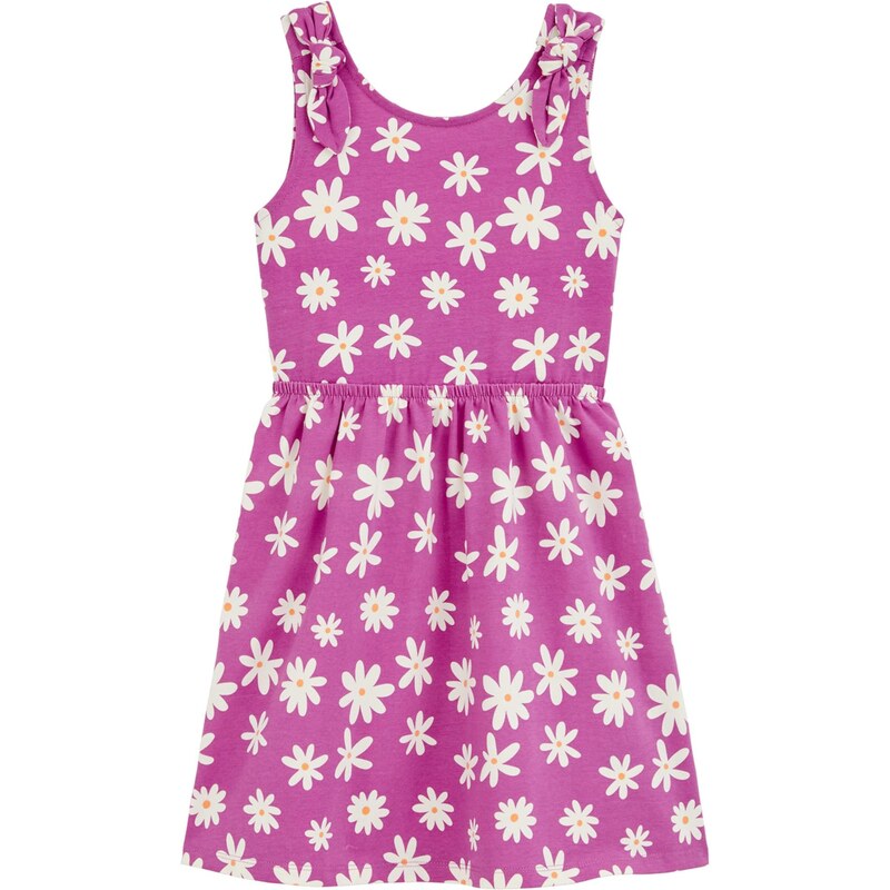 WE Fashion Šaty žltá / tmavofialová / biela 63741752