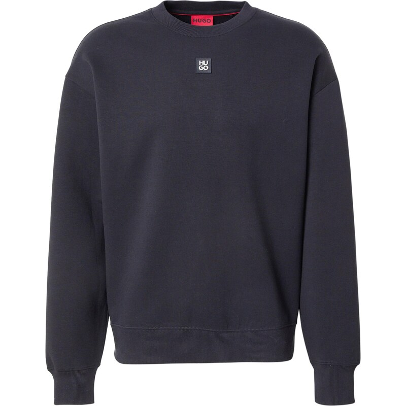 HUGO Mikina Dettil čierna / biela 63724706