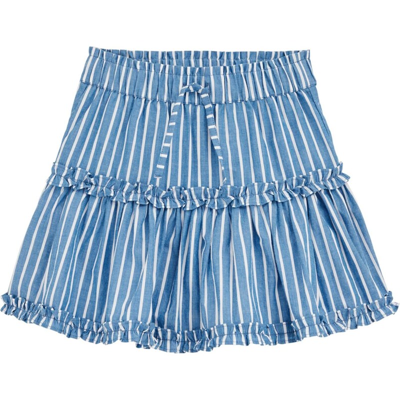 WE Fashion Sukňa modrá / biela 63724862