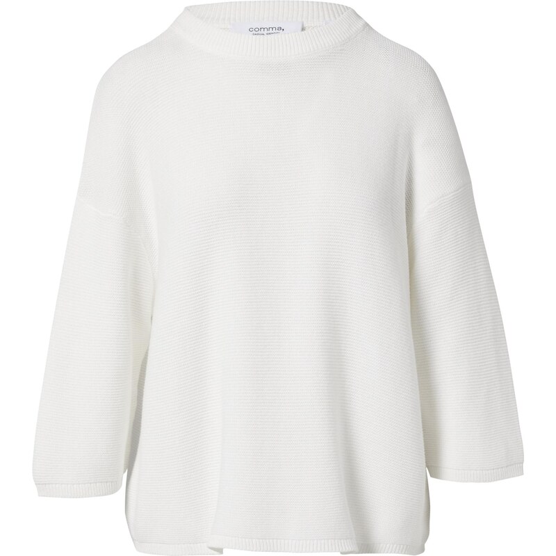 comma casual identity Sveter biela 65875258