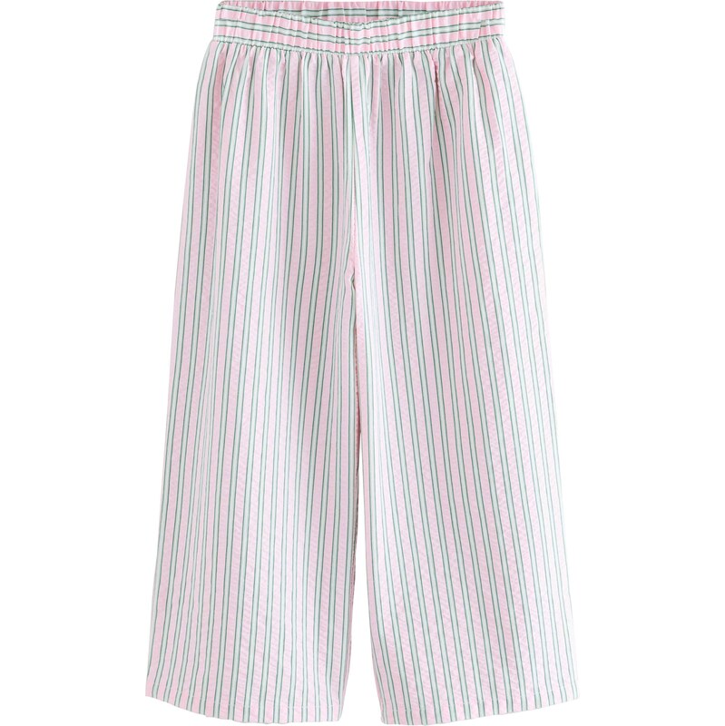 Next Nohavice zelená / ružová / biela 64427789