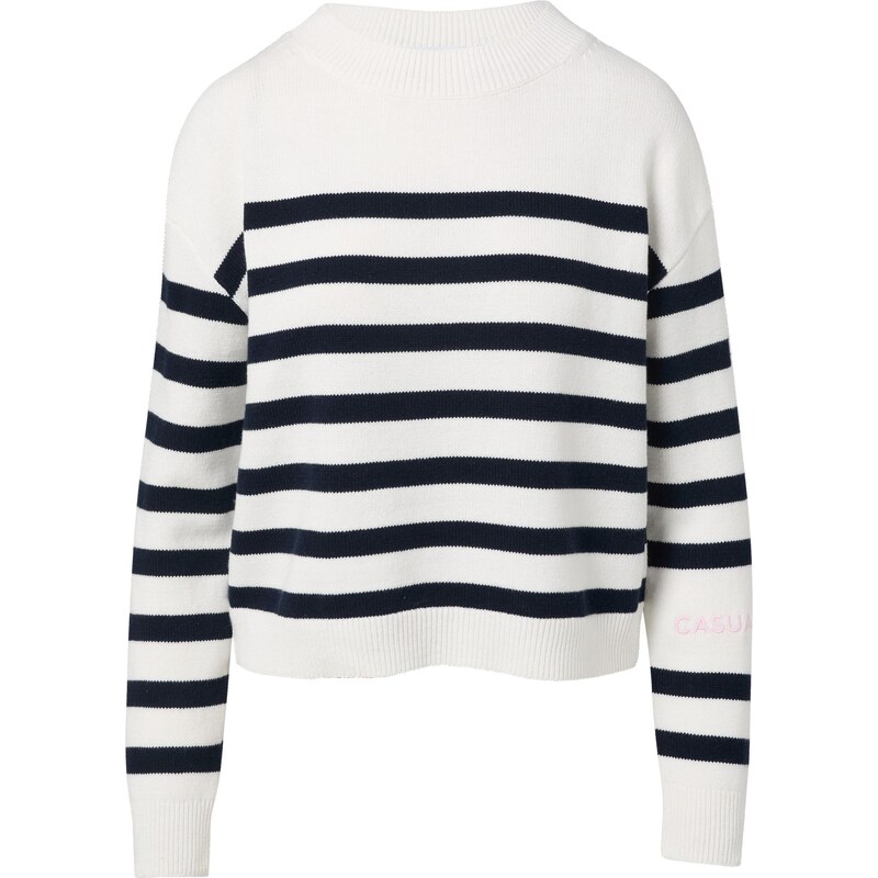 comma casual identity Sveter čierna / biela 65876144