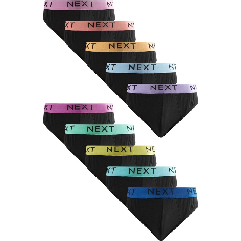 Next Nohavičky modrá / pastelovo zelená / fialová / čierna 64465389