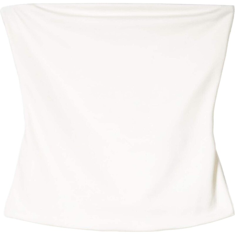 Bershka Top nebielená 64565603