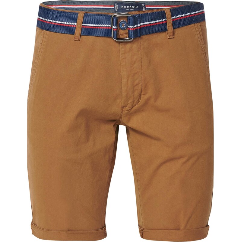 KOROSHI Chino nohavice okrová 63756379