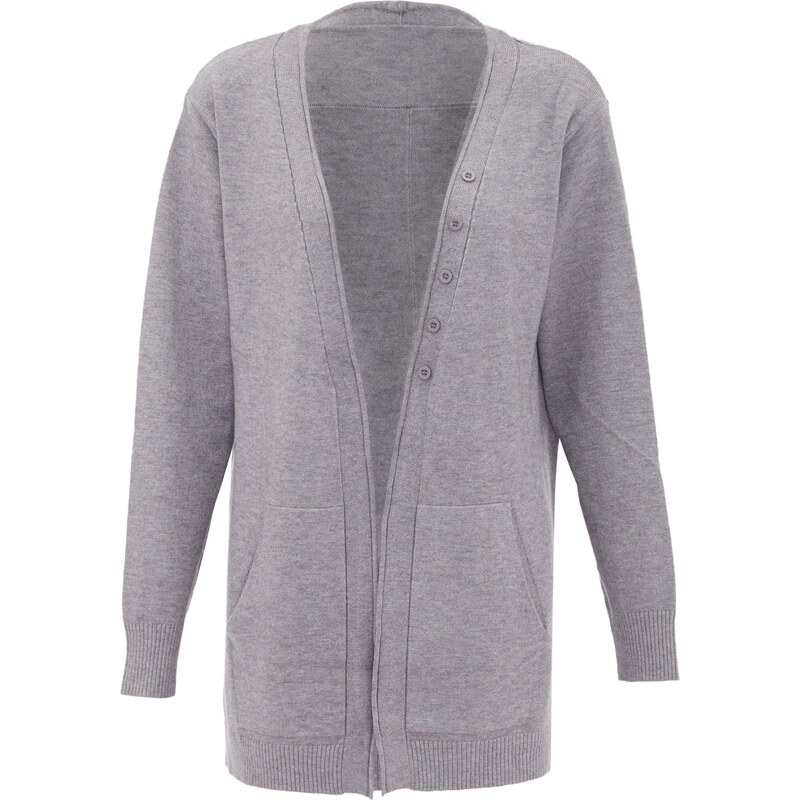 BLONDA Kardigán sivá 66025753