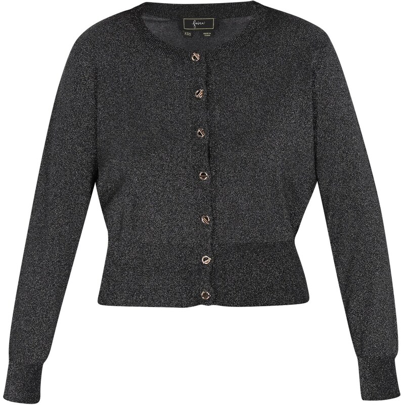 faina Kardigán Fashion Look čierna 65874943