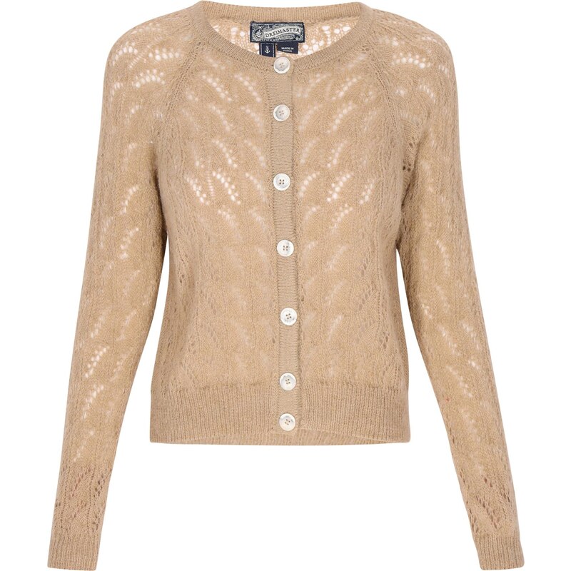 DreiMaster Vintage Kardigán farba ťavej srsti 65875070