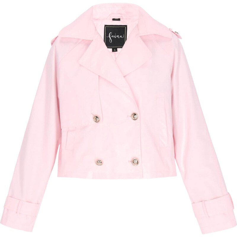 faina Prechodná bunda ružová 65875136