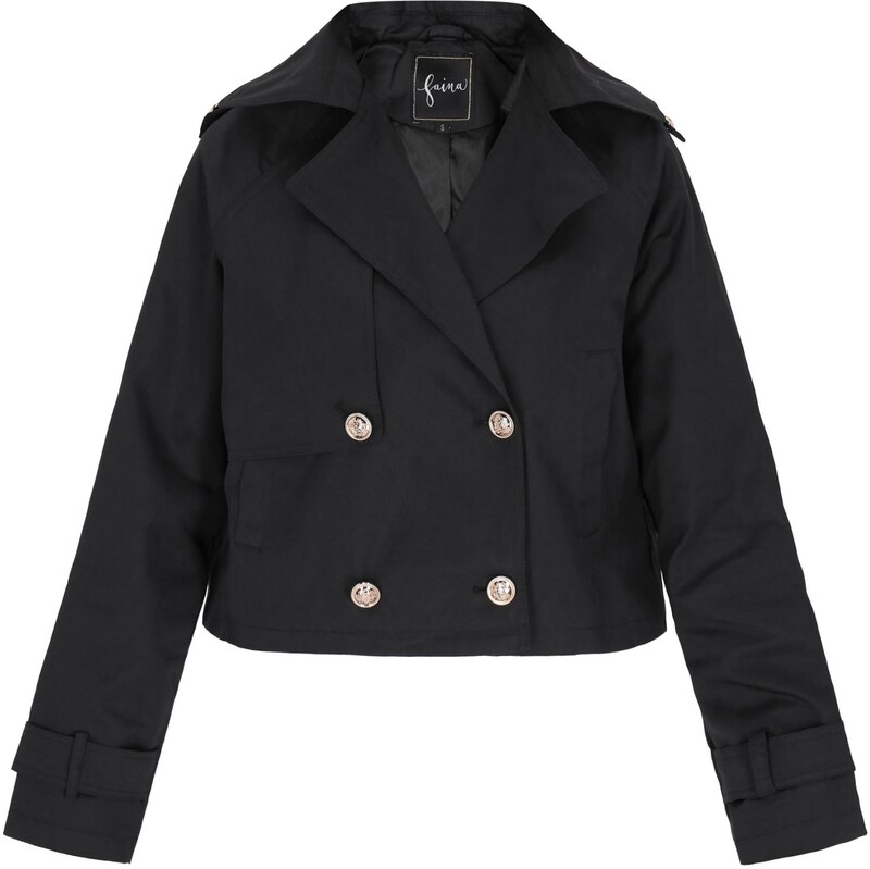 faina Prechodná bunda čierna 65875145