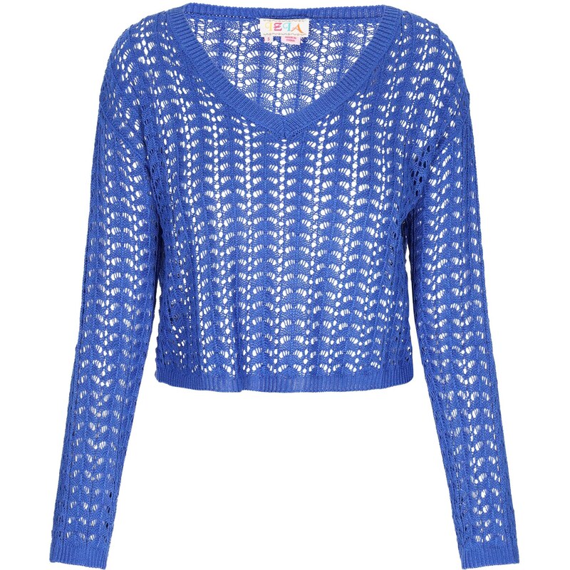 IZIA Sveter Boho kráľovská modrá 65875199