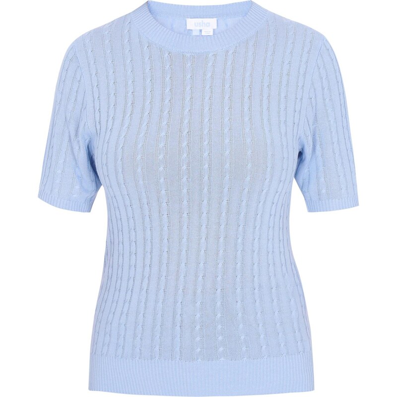 usha BLUE LABEL Sveter svetlomodrá 65646005