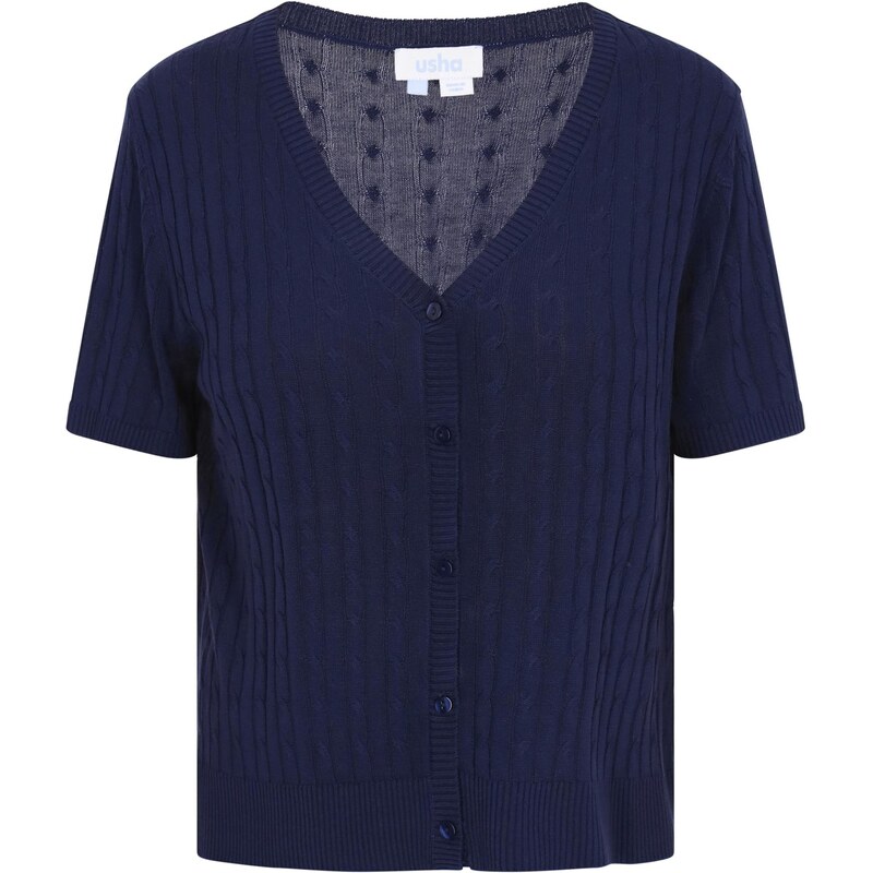 usha BLUE LABEL Kardigán námornícka modrá 64890485