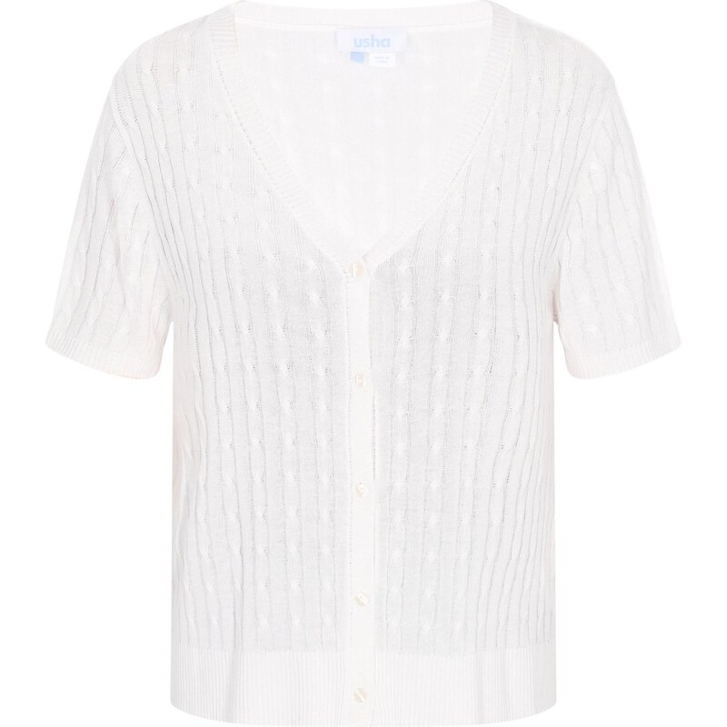 usha BLUE LABEL Kardigán biela 64890486