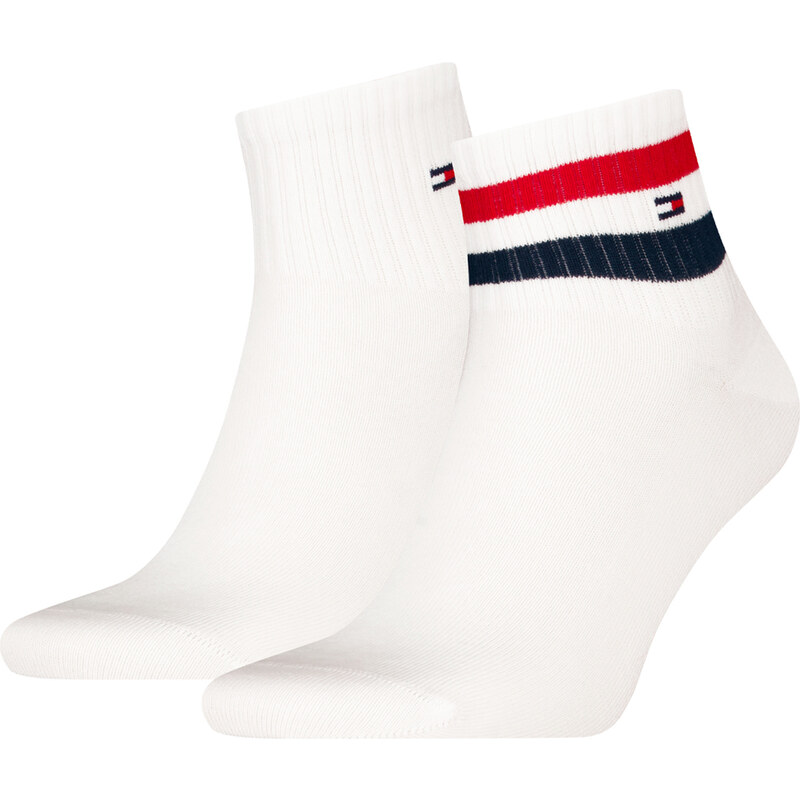 TOMMY HILFIGER - ponožky 2PACK TOMMY HILFIGER original sport white 63731183