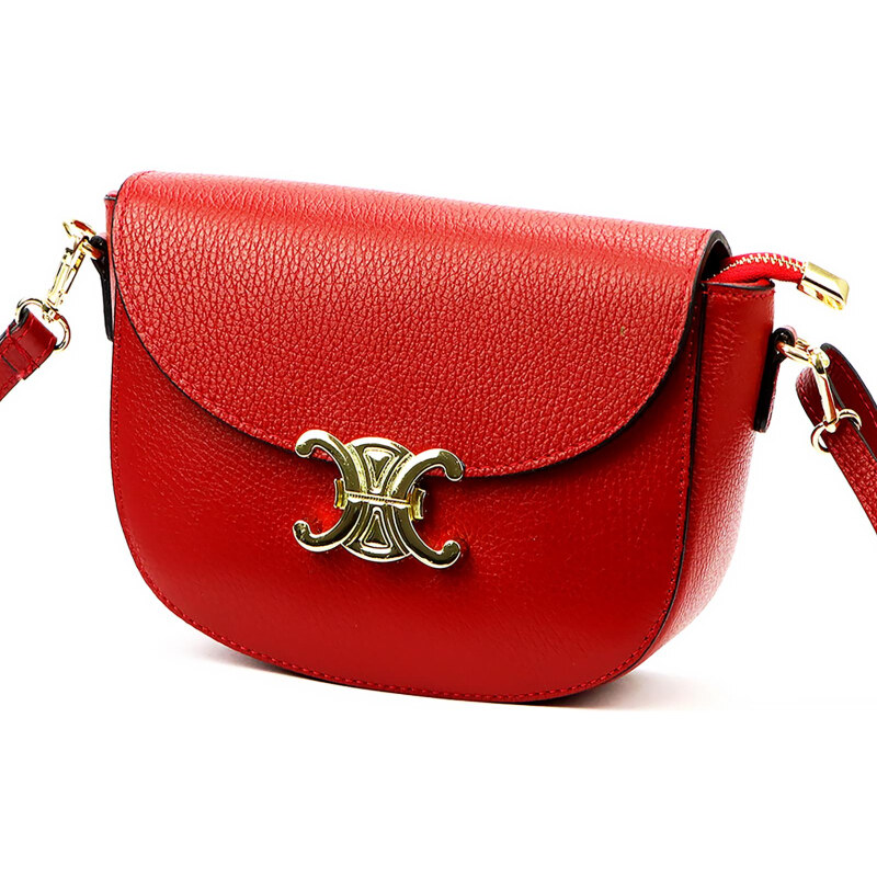 Kožená kabelka Luka červená KZ57192 63731293