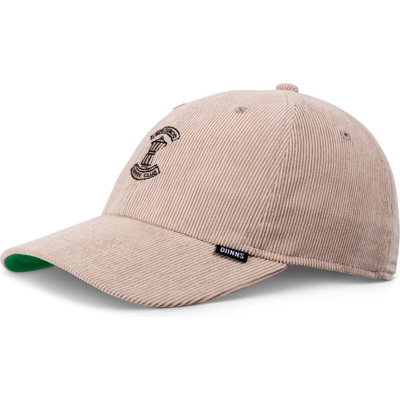 DJINNS Čiapka Lazy Cord svetlohnedá / čierna 64875361