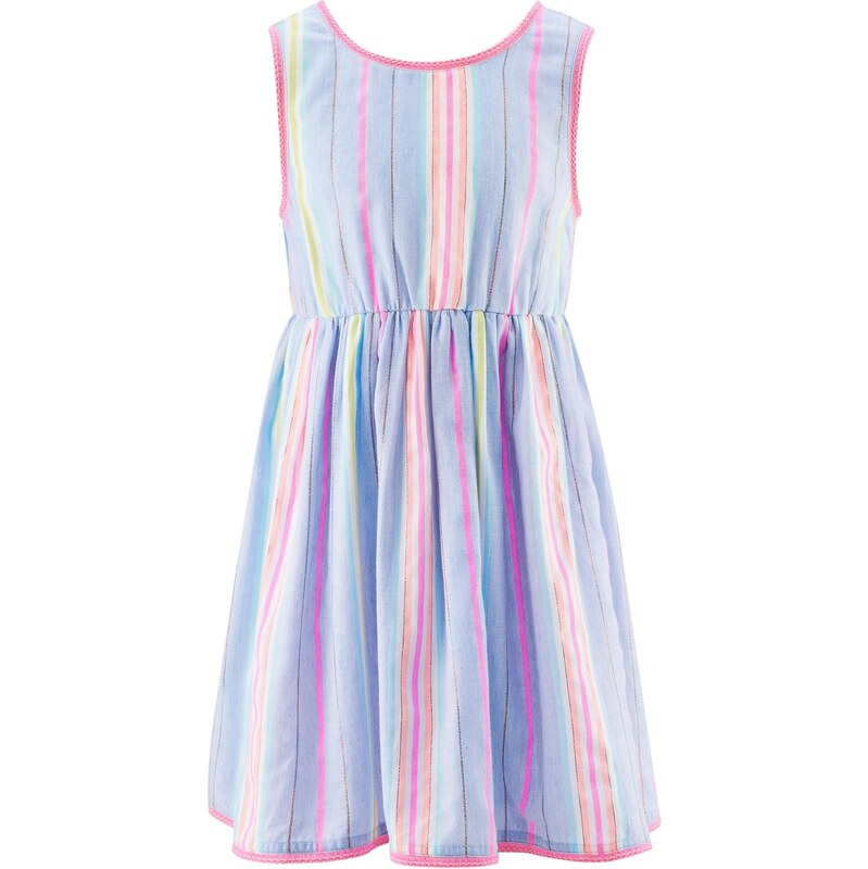 happy girls Šaty svetlomodrá / pastelovo oranžová / ružová / biela 63734483
