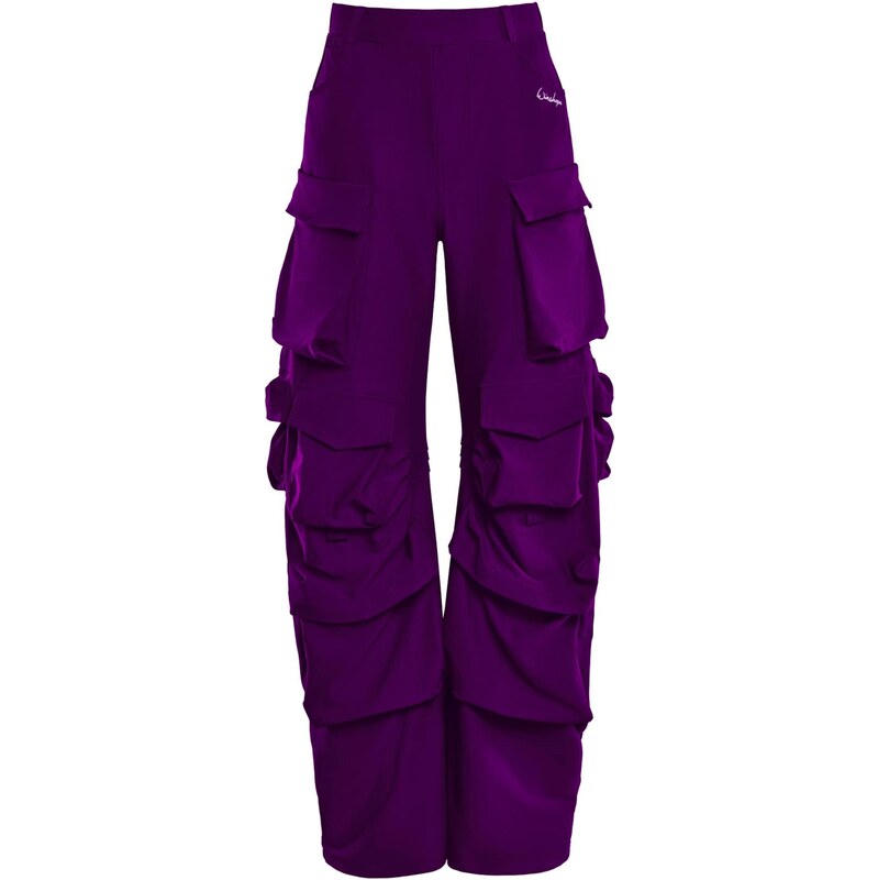 Winshape Športové nohavice CP101C slivková 64500827