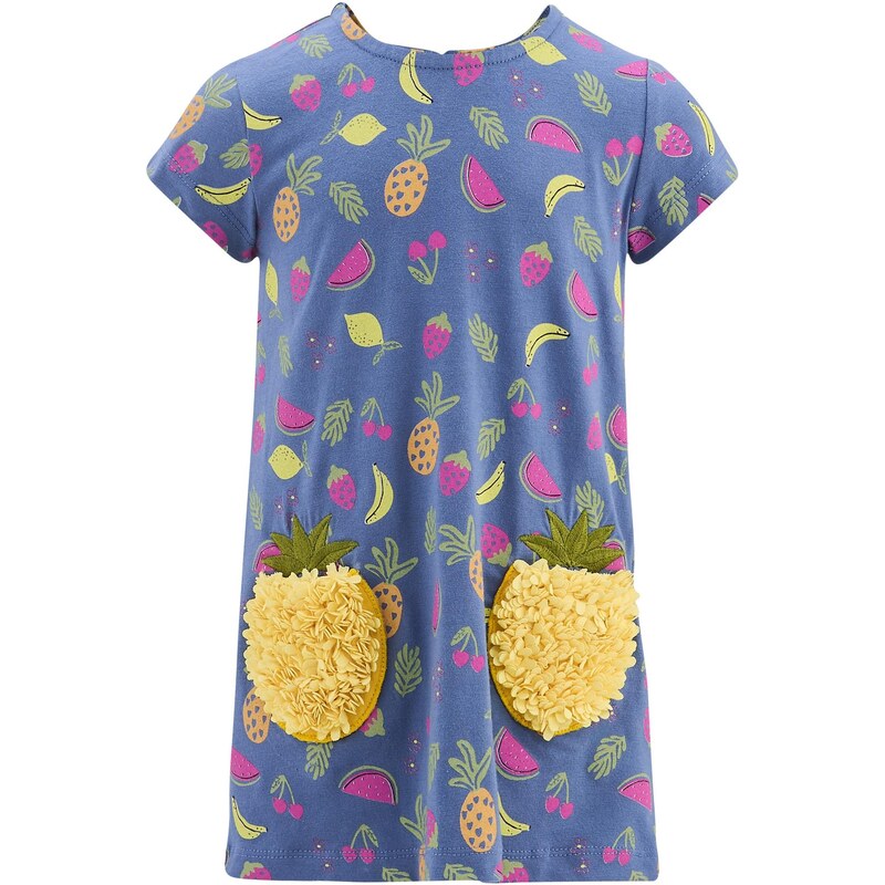 happy girls Šaty zafírová / citrónová / olivová / eozín 63734710