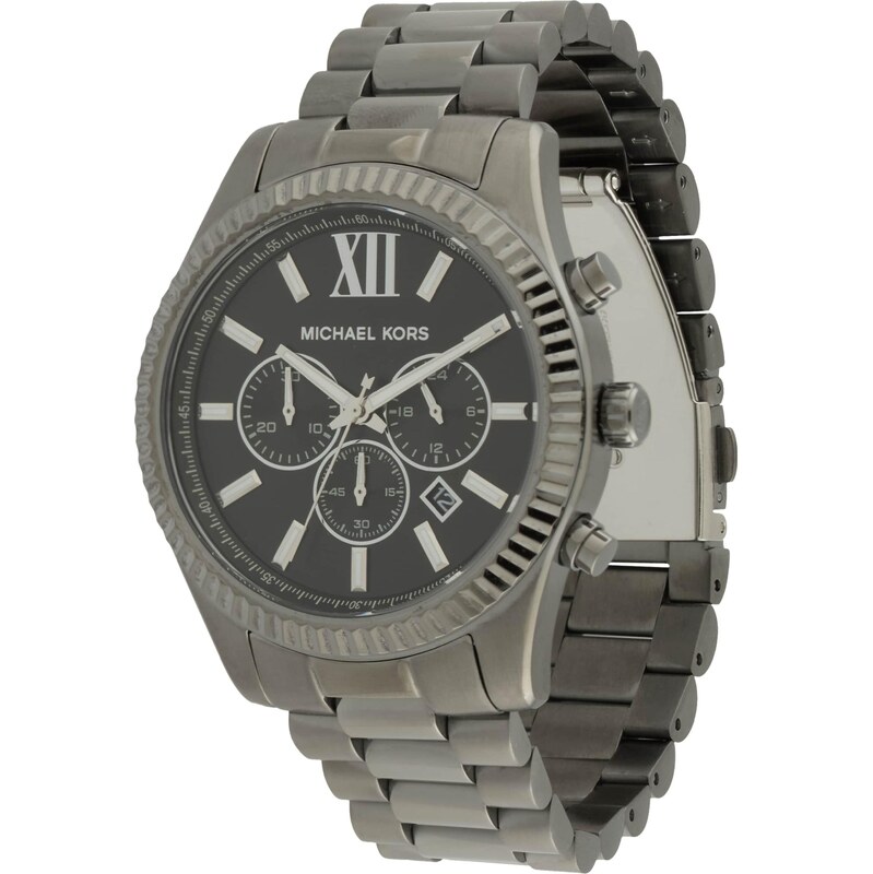 Michael Kors Analógové hodinky LEXINGTON antracitová / čierna 63806444
