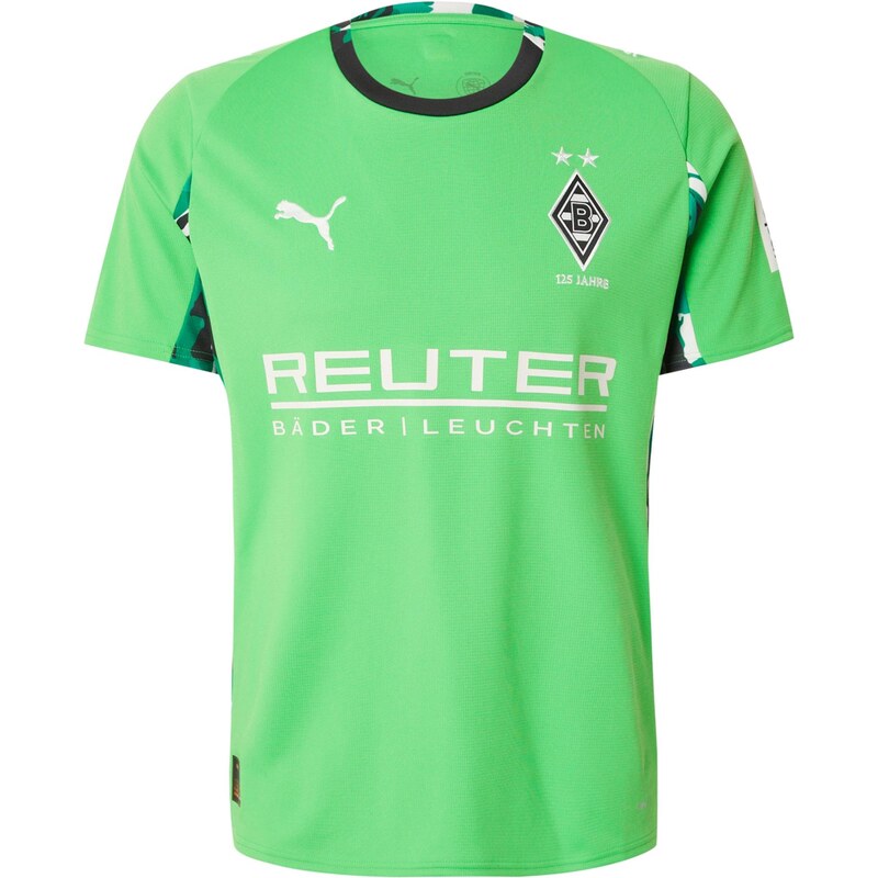 PUMA Dres Borussia Mönchengladbach 2025/2026 zelená / limetová / 66429884