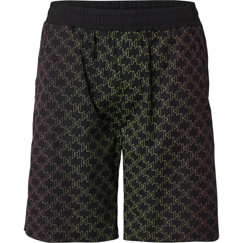 Karl Lagerfeld Nohavice žltá / neónovo zelená / eozín / čierna 63734776