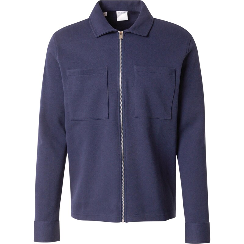 SELECTED Tepláková bunda SLHJackie námornícka modrá 63734854