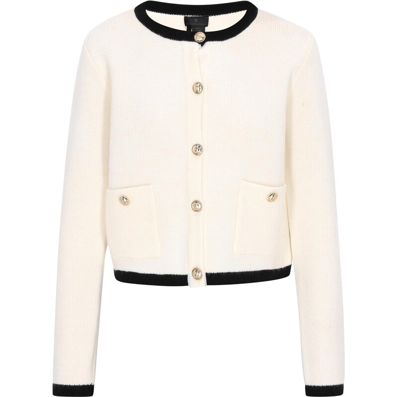 DreiMaster Klassik Kardigán čierna / šedobiela 64087370