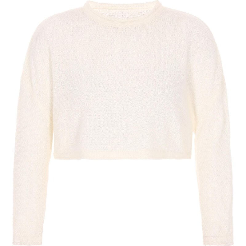 DreiMaster Vintage Sveter Comfy šedobiela 65146319