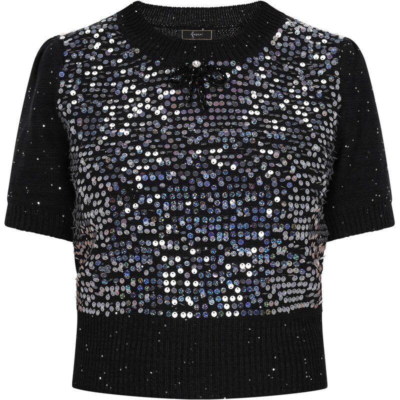 faina Sveter Fashion Look čierna 65874984