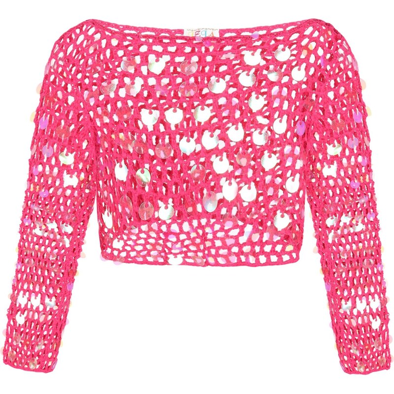 IZIA Sveter fuksia 65875017