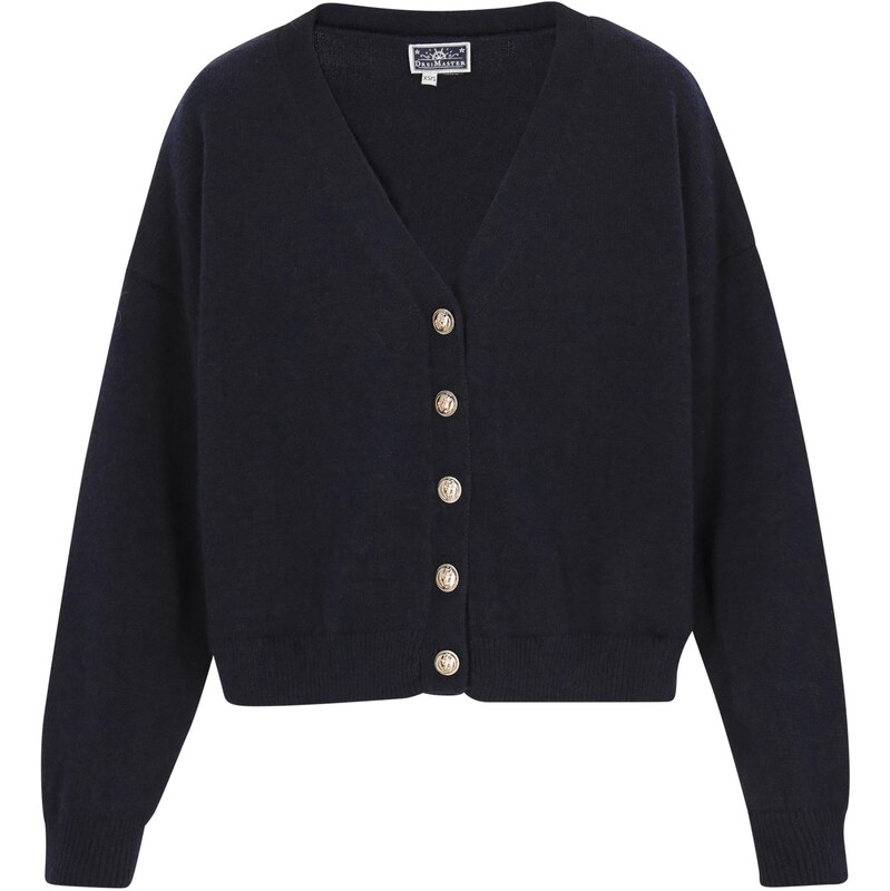 DreiMaster Maritim Kardigán námornícka modrá 63741413