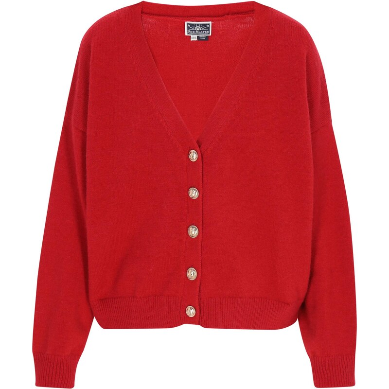 DreiMaster Maritim Kardigán krvavo červená 63741414