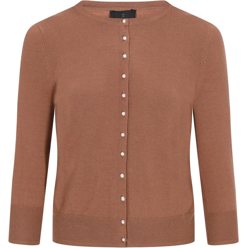 DreiMaster Klassik Kardigán tmavobéžová 64087373