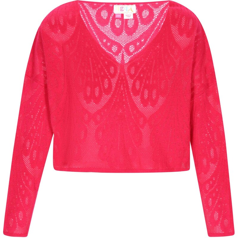 IZIA Sveter Fashion Look malinová 65875062