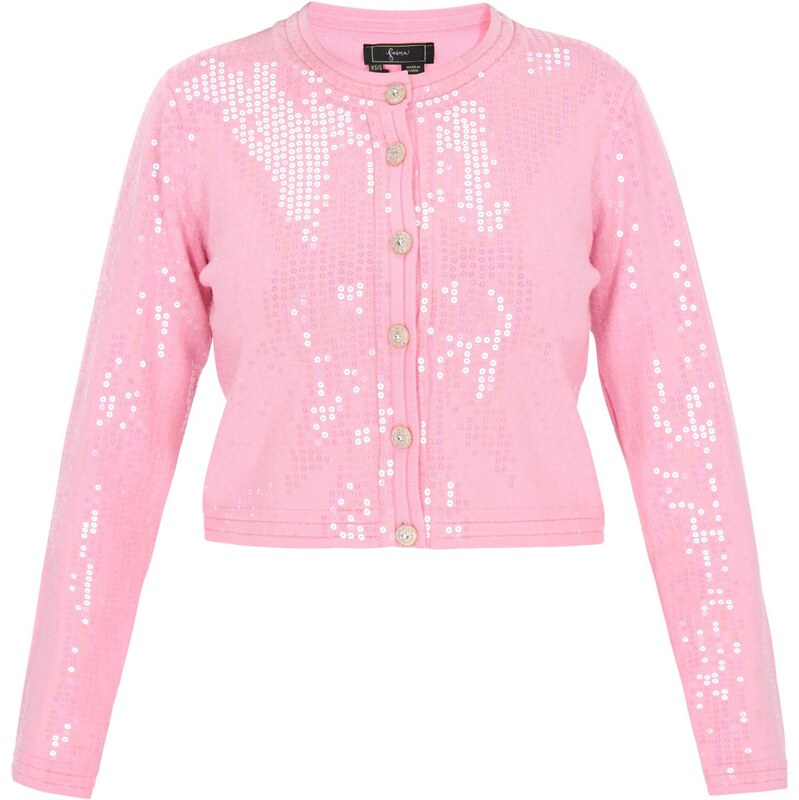 faina Kardigán Fashion Look ružová 65875068