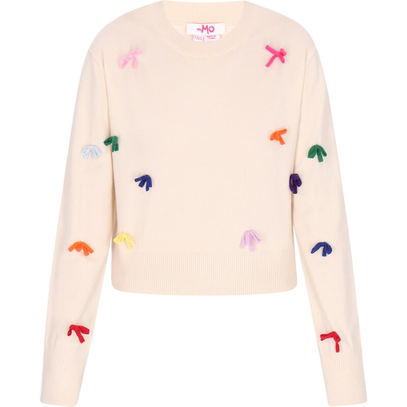 MYMO Sveter Comfy námornícka modrá / zelená / ružová / biela ako vlna 65875138