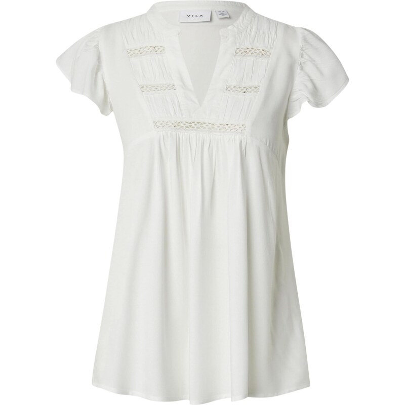 VILA Blúzka VIVisia biela 64045384