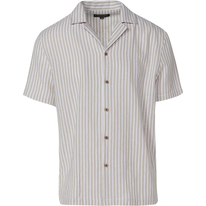 KOROSHI Košeľa krémová / farba ťavej srsti 63874193