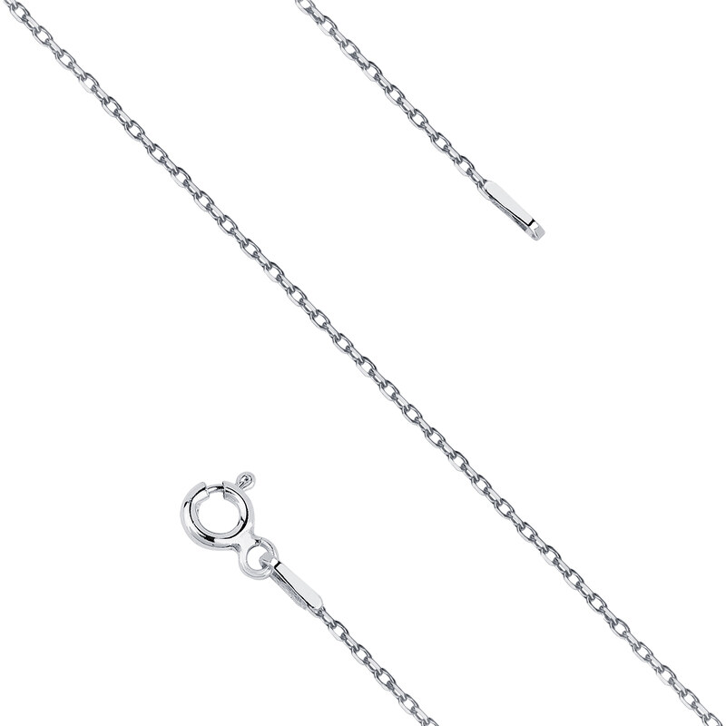 Olivie Strieborná rhodiovaná 40cm retiazka ANKER 5477 29309671