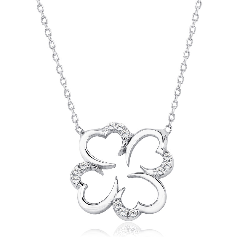 Olivie Strieborná retiazka ŠTVORLÍSTOK 2017 9399006