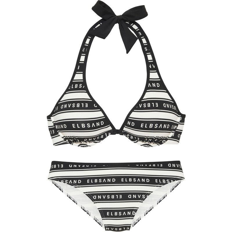 Elbsand Bikiny čierna / biela 63874012