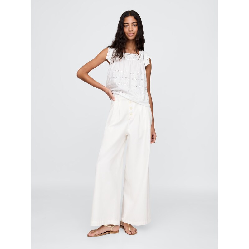 Dámske Široké nohavice Gap × DÔEN GAP 715473-00 66265812