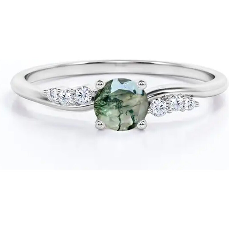 Dámsky strieborný prsteň KINGA 63744348