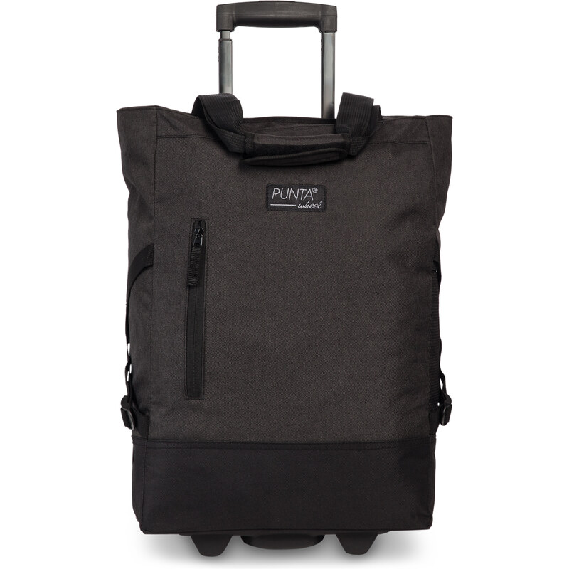 Punta Nákupní taška na kolečkách - čierna 36l 63751153