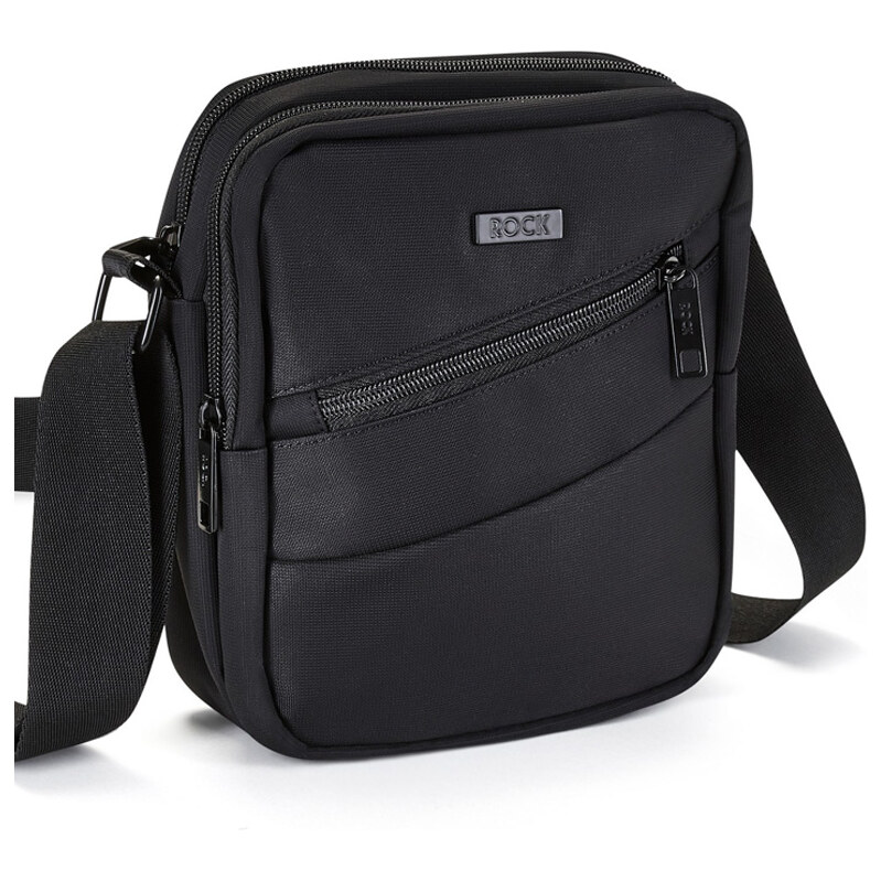 taška cez rameno ROCK SB-0047 - čierna 63751194