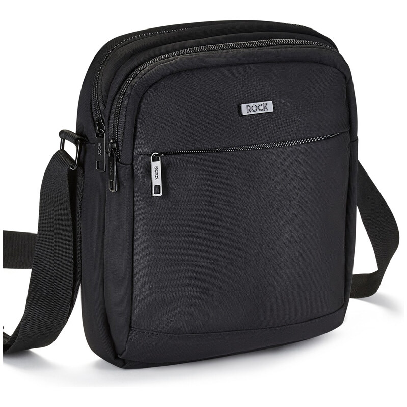 taška cez rameno ROCK SB-0049 - čierna 63751195