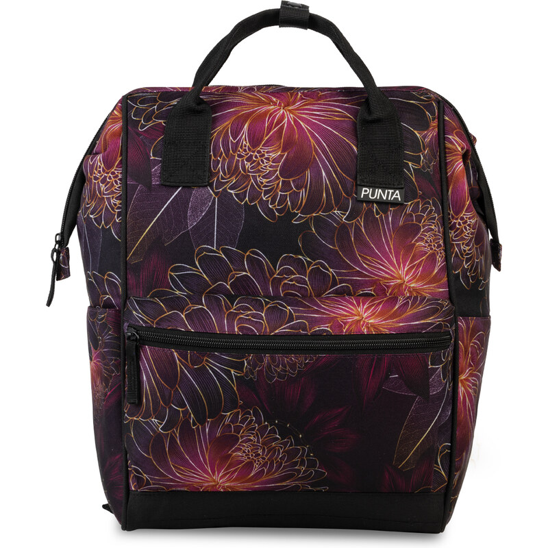 Punta City Style - čierna/azalka 63751290